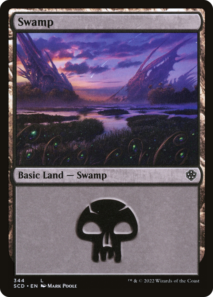 Swamp (344) [Starter Commander Decks] | Chromatic Games