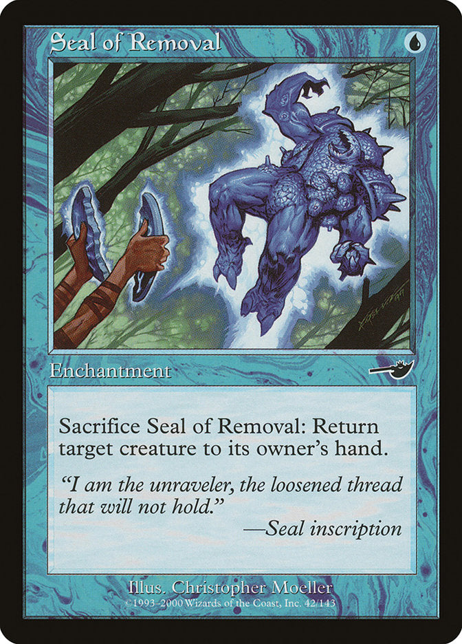 Seal of Removal [Nemesis] | Chromatic Games