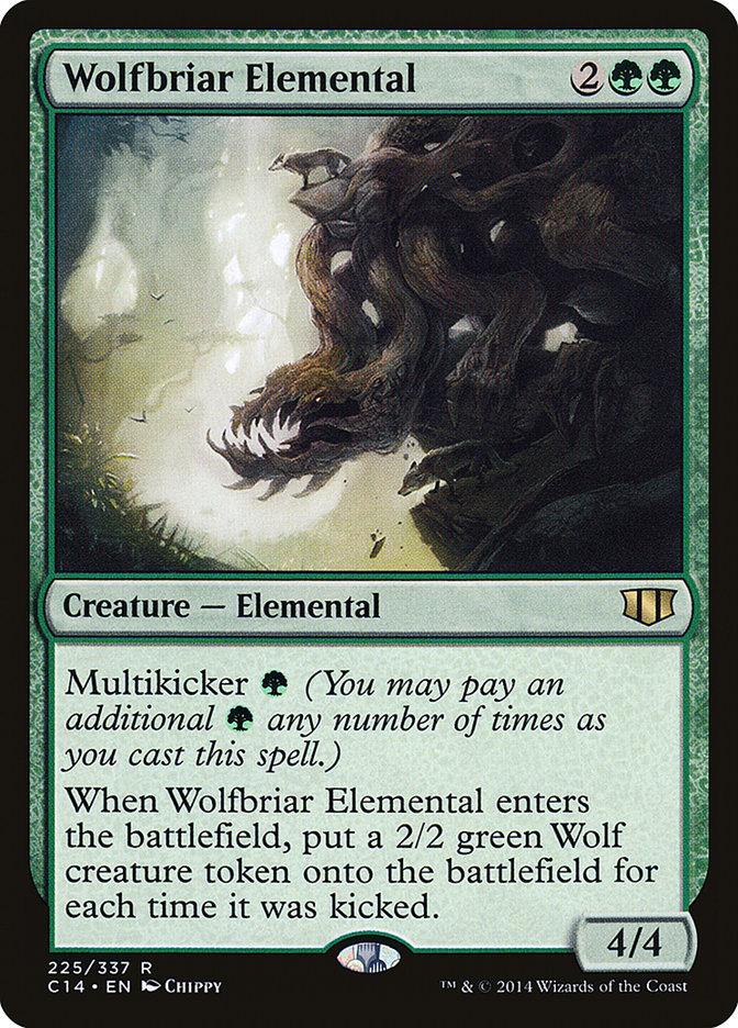 Wolfbriar Elemental [Commander 2014] | Chromatic Games