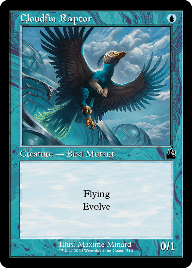 Cloudfin Raptor (Retro Frame) [Ravnica Remastered] | Chromatic Games