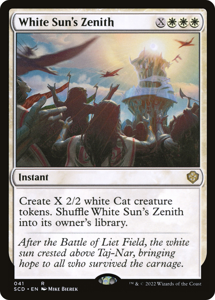 White Sun's Zenith [Starter Commander Decks] | Chromatic Games