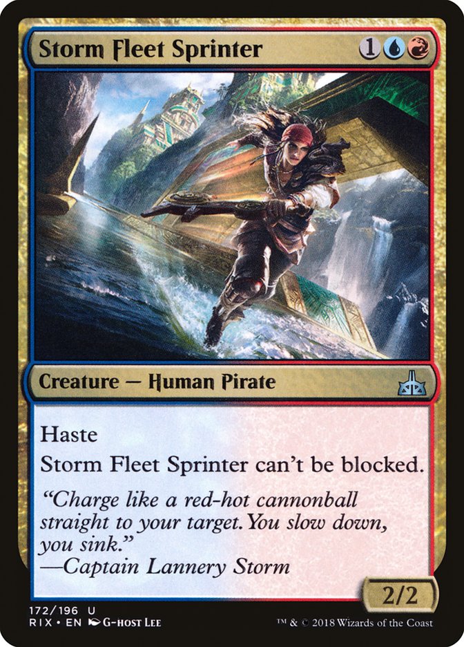 Storm Fleet Sprinter [Rivals of Ixalan] | Chromatic Games