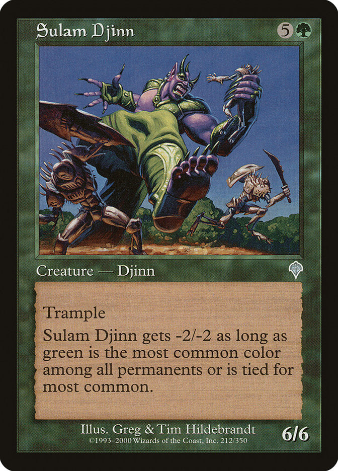 Sulam Djinn [Invasion] | Chromatic Games