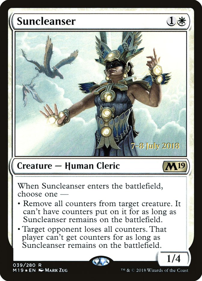 Suncleanser [Core Set 2019 Prerelease Promos] | Chromatic Games