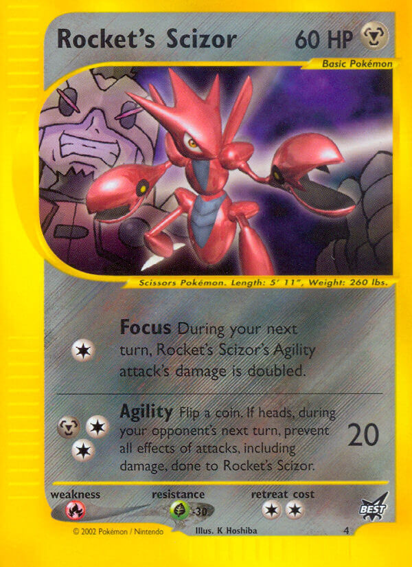 Rockets Scizor [Best of Promos] | Chromatic Games