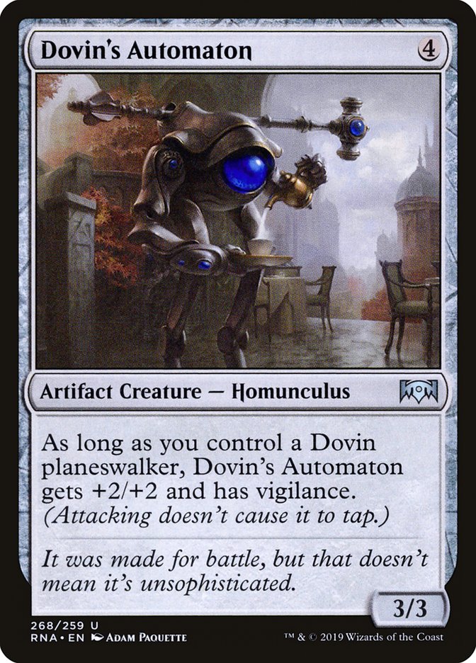 Dovin's Automaton [Ravnica Allegiance] | Chromatic Games