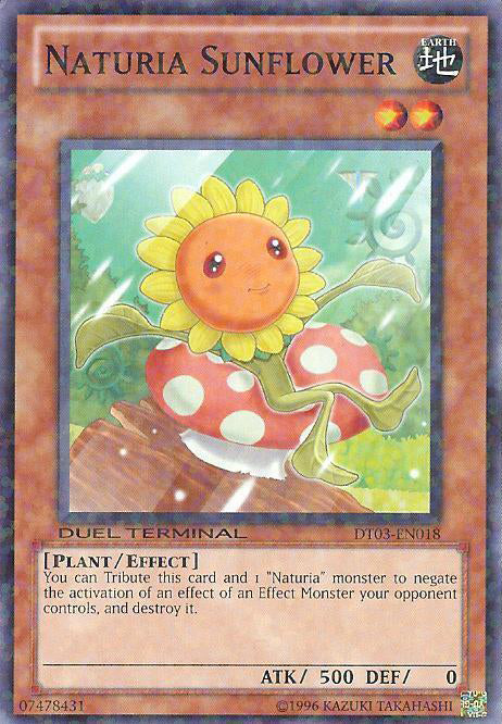 Naturia Sunflower [DT03-EN018] Common | Chromatic Games