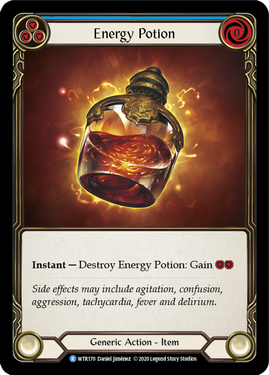 Energy Potion [U-WTR170] (Welcome to Rathe Unlimited)  Unlimited Rainbow Foil | Chromatic Games