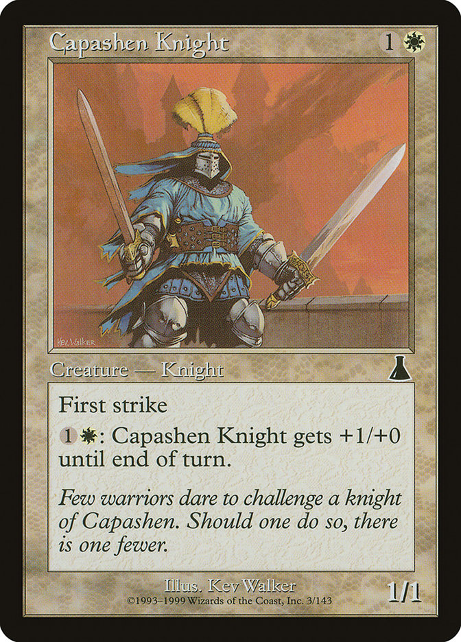 Capashen Knight [Urza's Destiny] | Chromatic Games