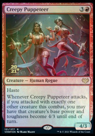 Creepy Puppeteer [Innistrad: Crimson Vow Prerelease Promos] | Chromatic Games