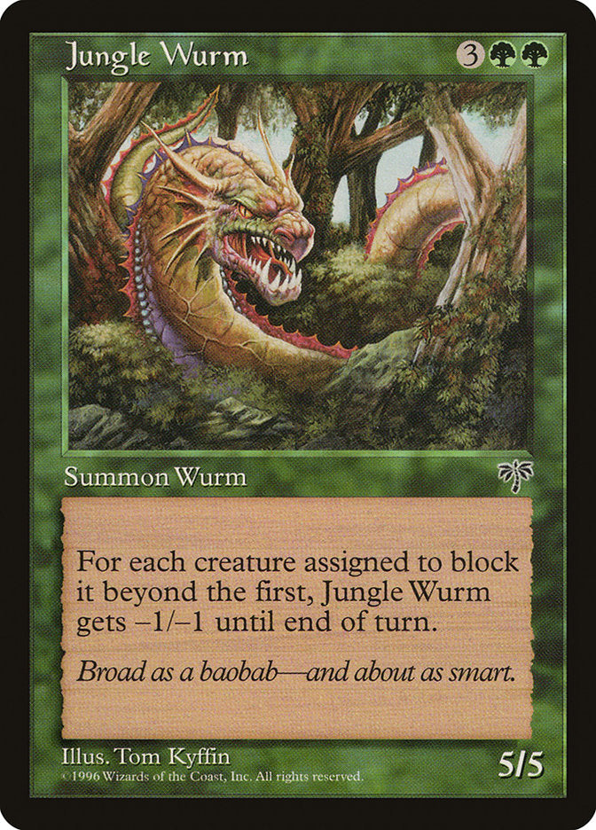 Jungle Wurm [Mirage] | Chromatic Games