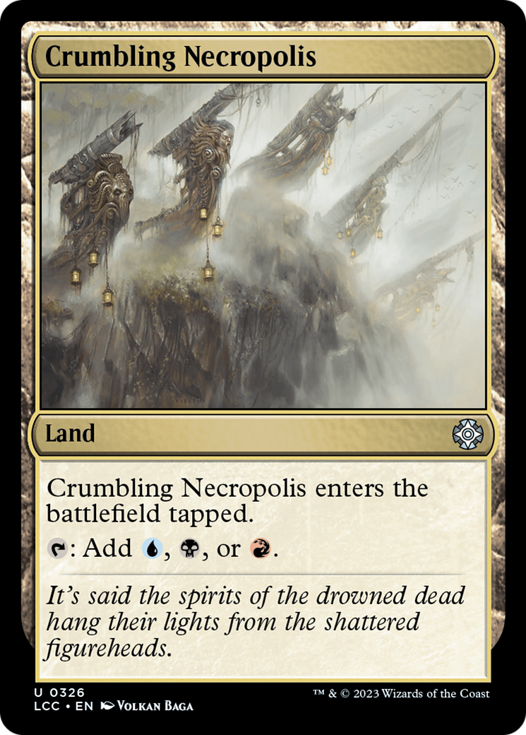 Crumbling Necropolis [The Lost Caverns of Ixalan Commander] | Chromatic Games