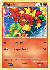 Magmar (52/95) [HeartGold & SoulSilver: Unleashed] | Chromatic Games