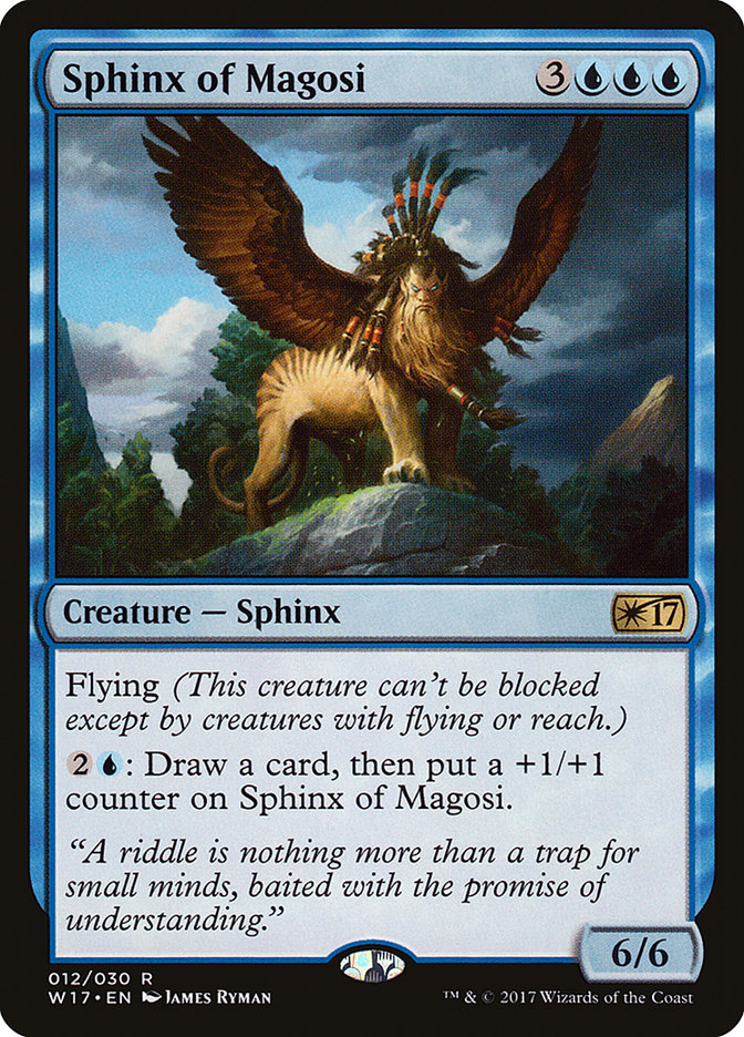 Sphinx of Magosi [Welcome Deck 2017] | Chromatic Games