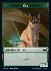 Cat // Citizen Double-Sided Token [Streets of New Capenna Tokens] | Chromatic Games