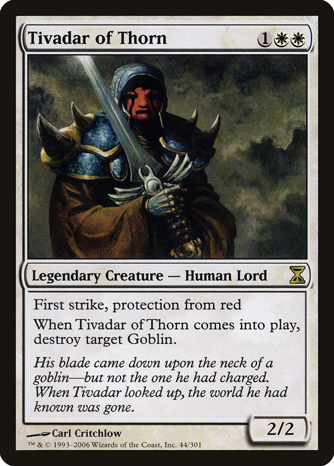 Tivadar of Thorn [Time Spiral] | Chromatic Games