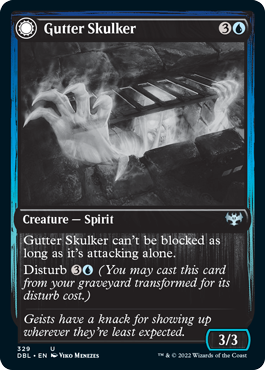 Gutter Skulker // Gutter Shortcut [Innistrad: Double Feature] | Chromatic Games