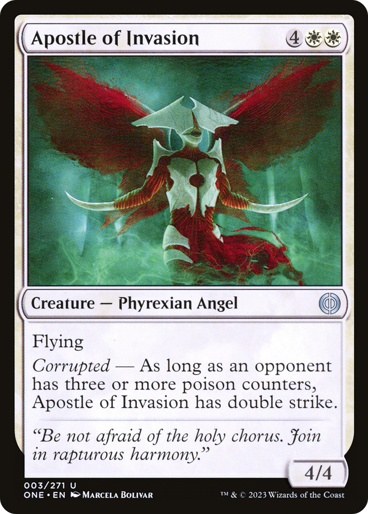 Apostle of Invasion [Phyrexia: All Will Be One] | Chromatic Games