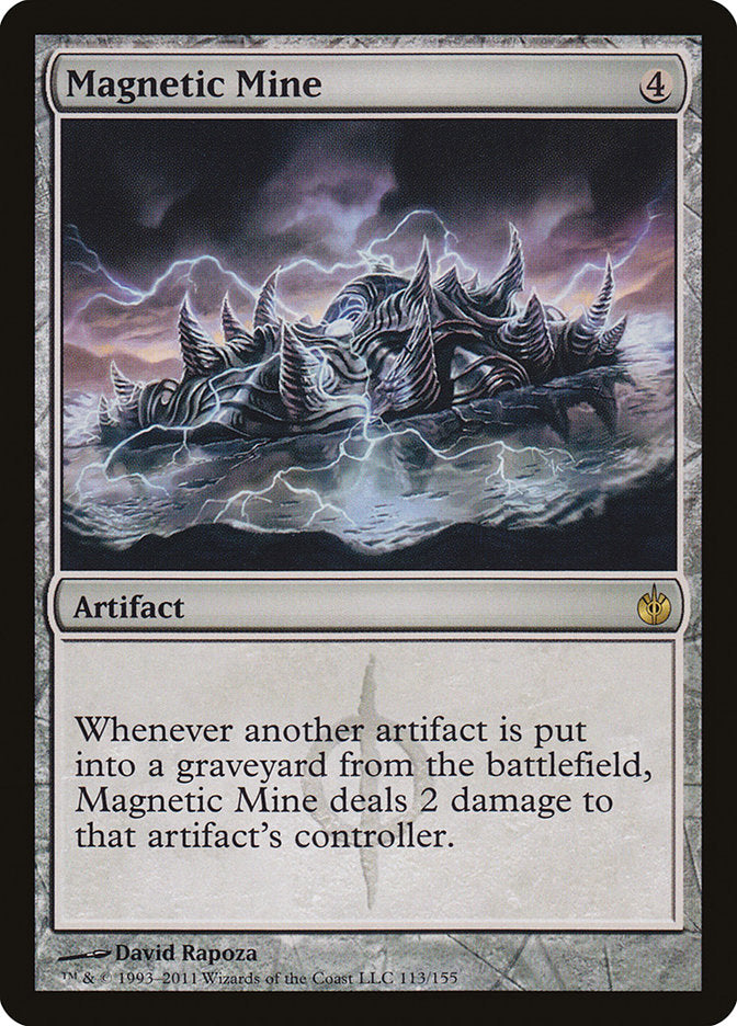 Magnetic Mine [Mirrodin Besieged] | Chromatic Games