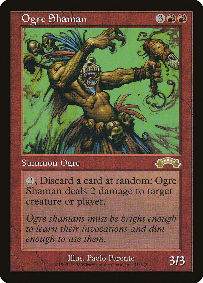 Ogre Shaman [Exodus] | Chromatic Games