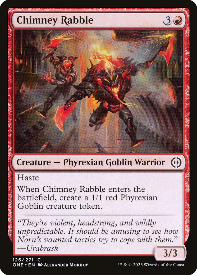 Chimney Rabble [Phyrexia: All Will Be One] | Chromatic Games