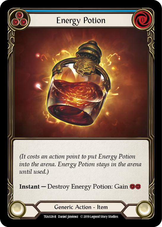 Energy Potion [TEA028-R] (Dorinthea Hero Deck)  1st Edition Normal | Chromatic Games