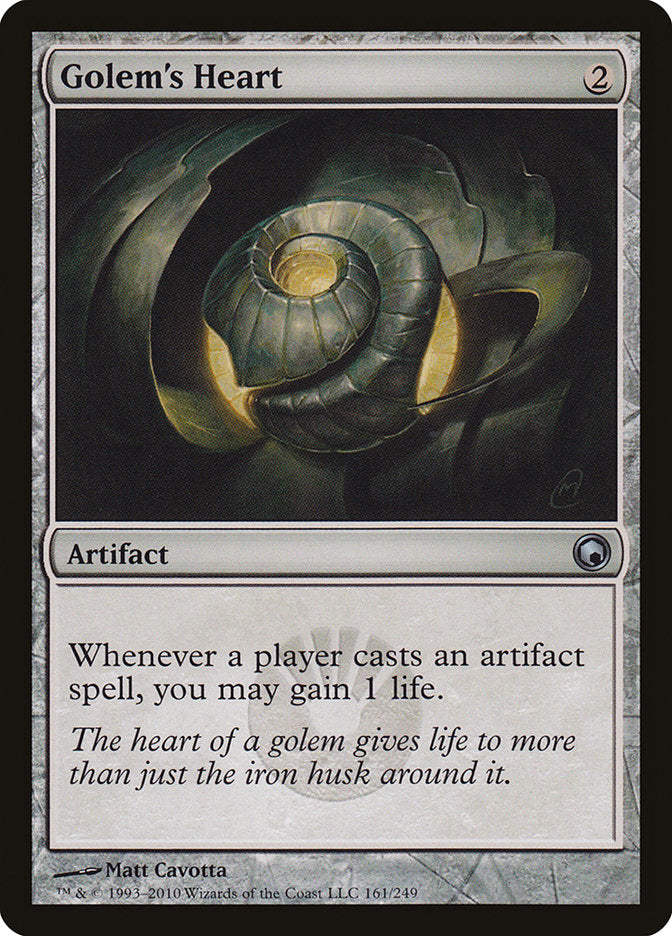 Golem's Heart [Scars of Mirrodin] | Chromatic Games