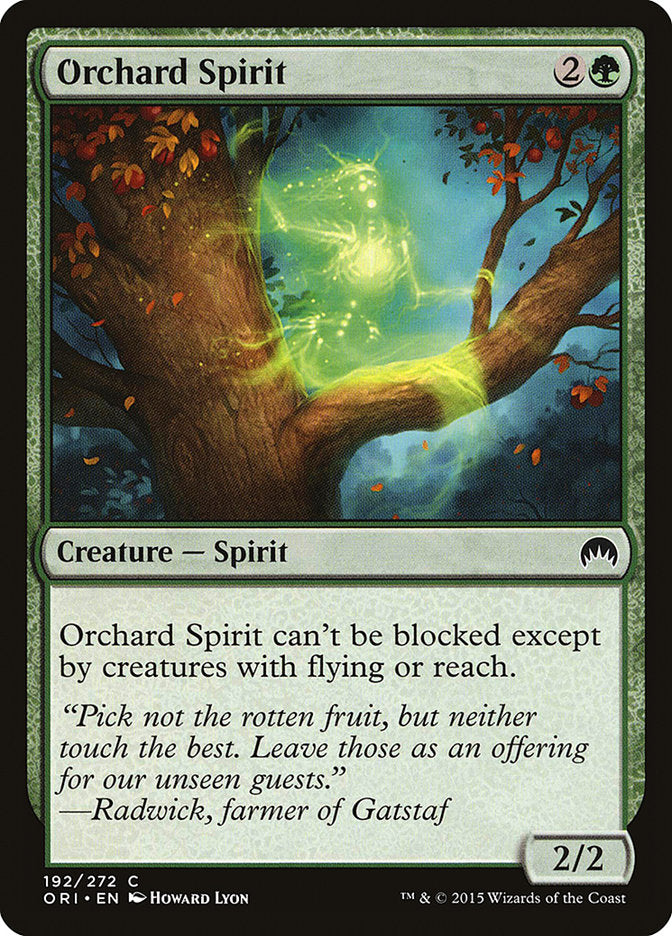 Orchard Spirit [Magic Origins] | Chromatic Games