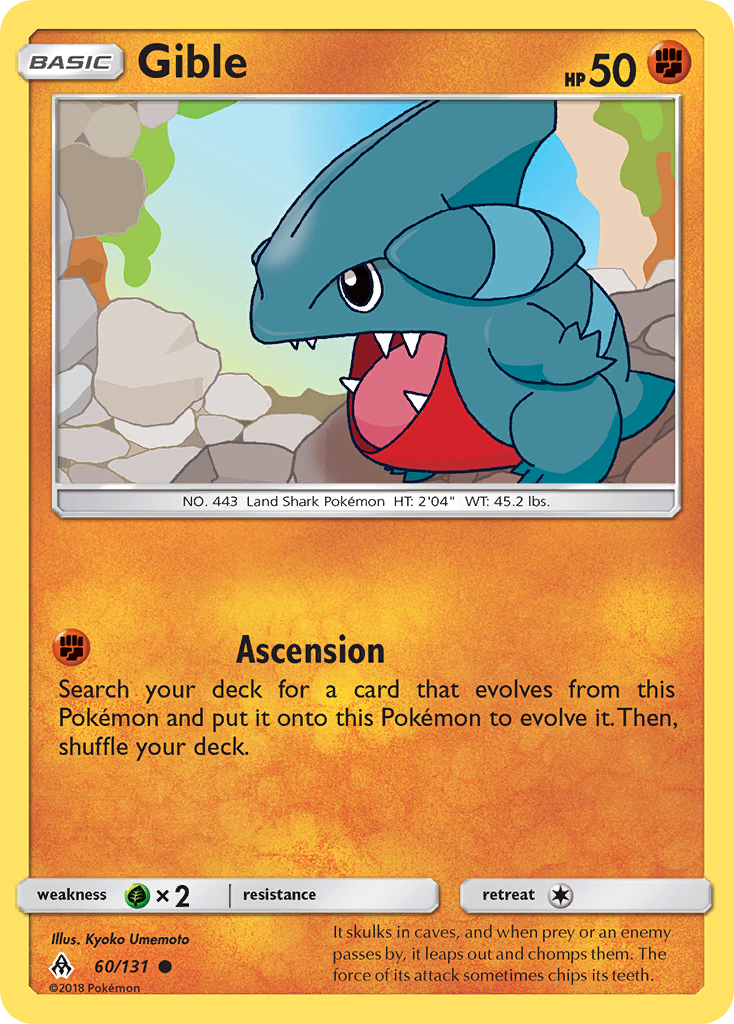 Gible [Forbidden Light] | Chromatic Games