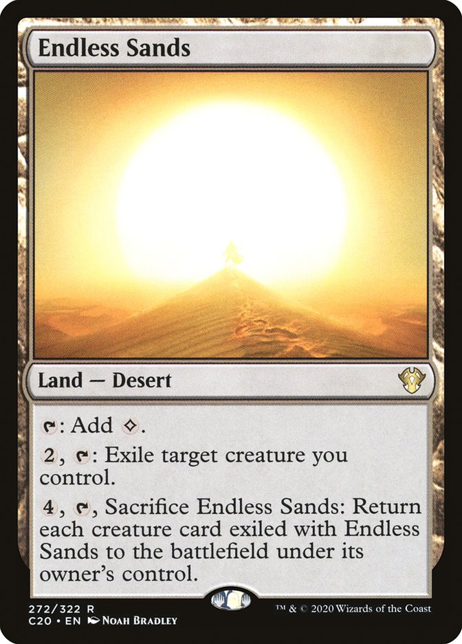 Endless Sands [Commander 2020] | Chromatic Games