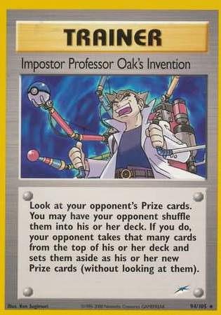 Impostor Professor Oak's Invention [Neo Destiny] | Chromatic Games