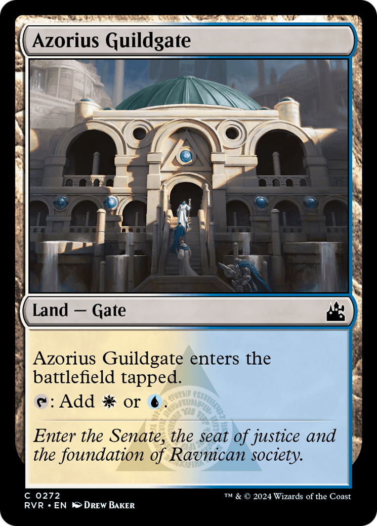 Azorius Guildgate [Ravnica Remastered] | Chromatic Games