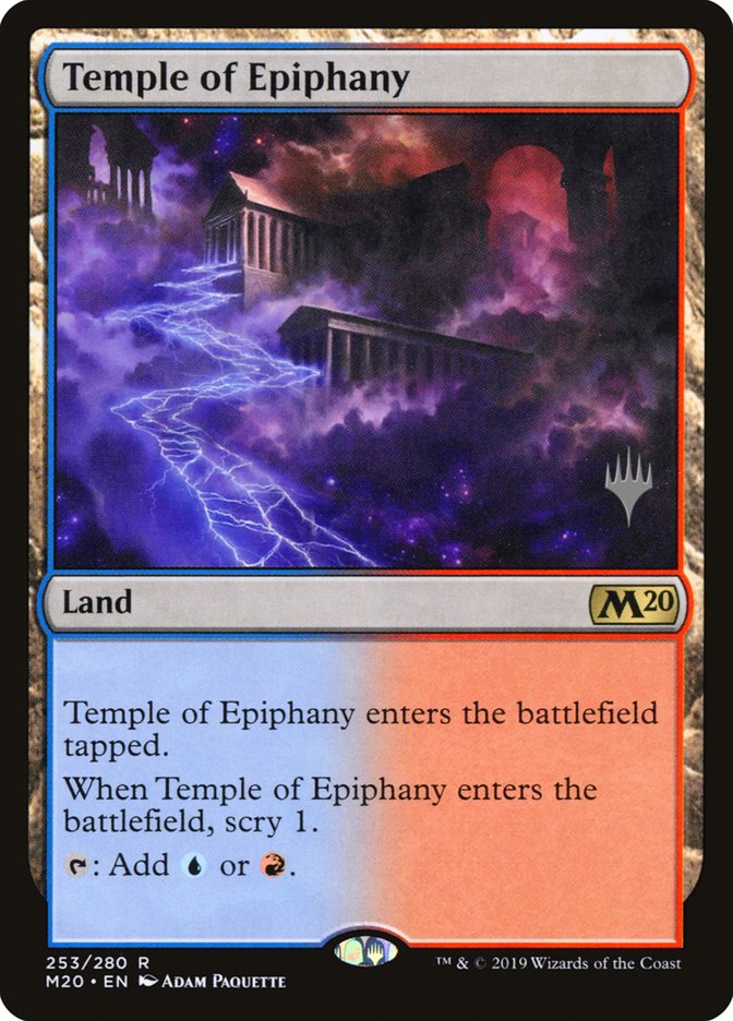 Temple of Epiphany (Promo Pack) [Core Set 2020 Promos] | Chromatic Games