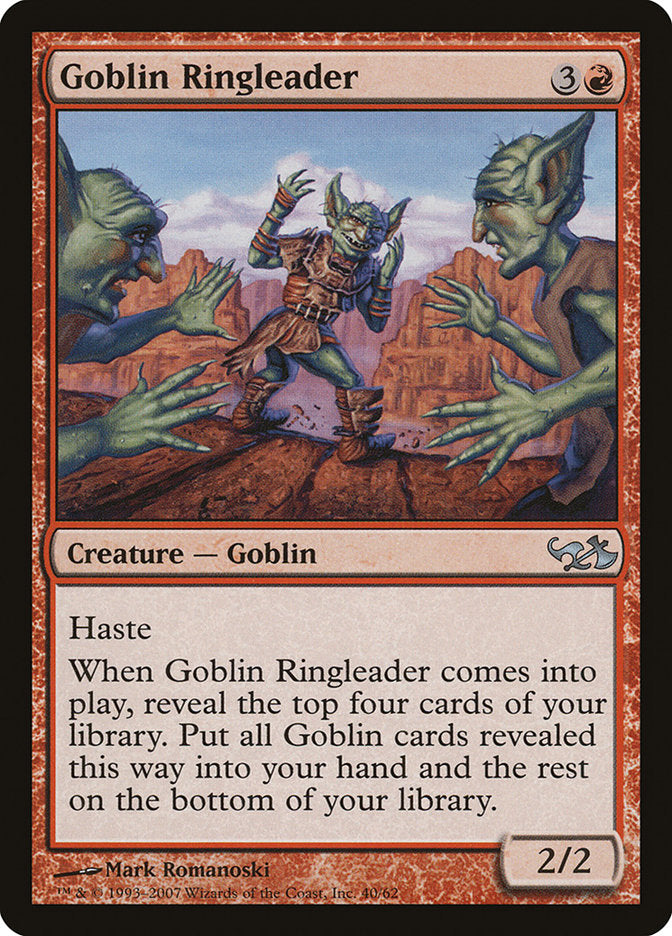 Goblin Ringleader [Duel Decks: Elves vs. Goblins] | Chromatic Games