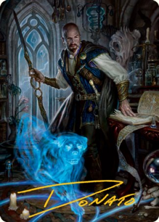 Mordenkainen Art Card (Gold-Stamped Signature) [Dungeons & Dragons: Adventures in the Forgotten Realms Art Series] | Chromatic Games