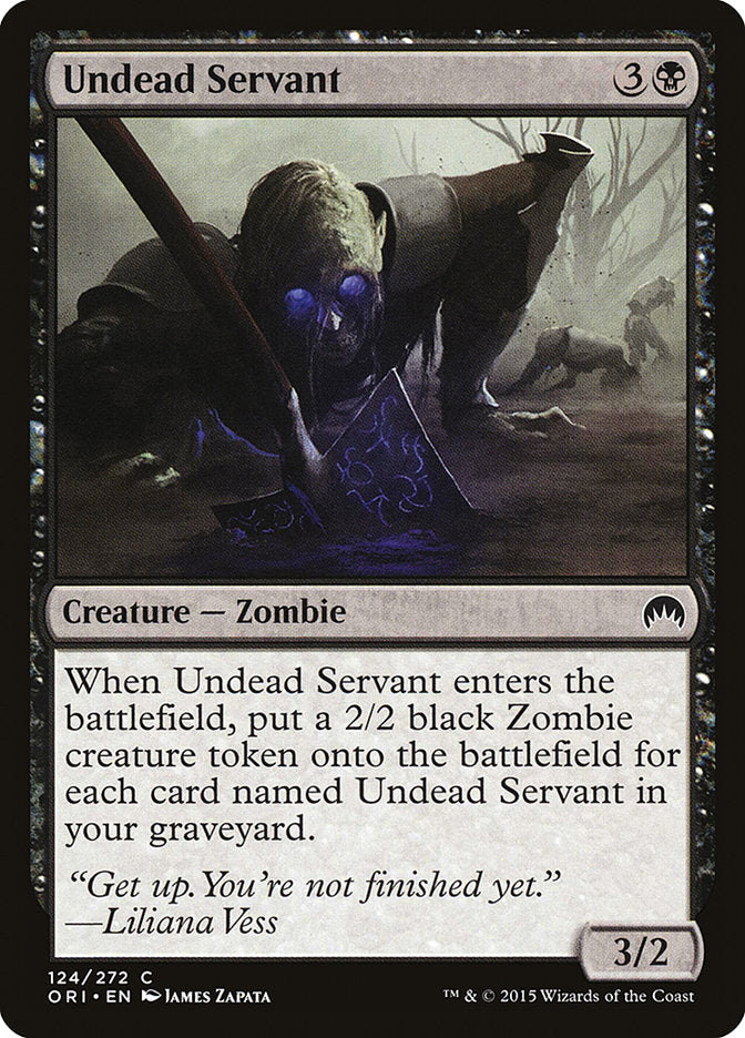 Undead Servant [Magic Origins] | Chromatic Games