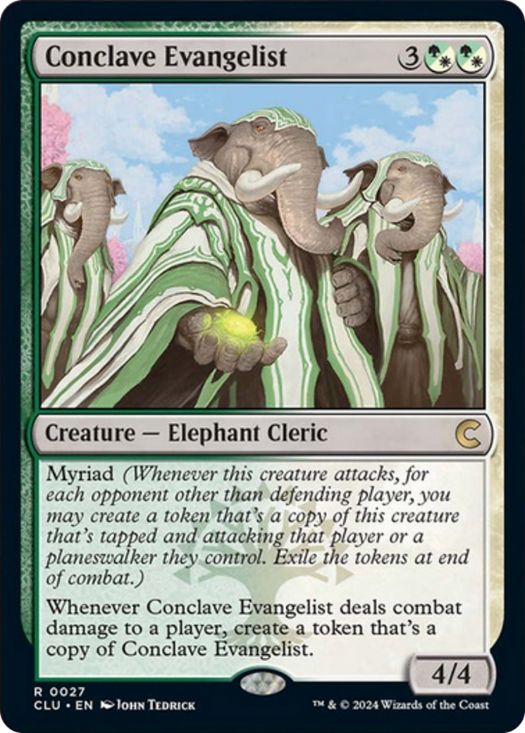 Conclave Evangelist [Ravnica: Clue Edition] | Chromatic Games