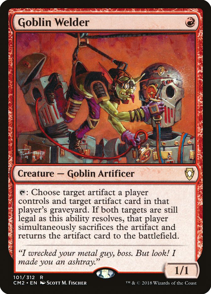 Goblin Welder [Commander Anthology Volume II] | Chromatic Games