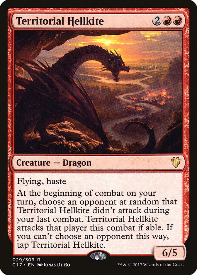 Territorial Hellkite [Commander 2017] | Chromatic Games