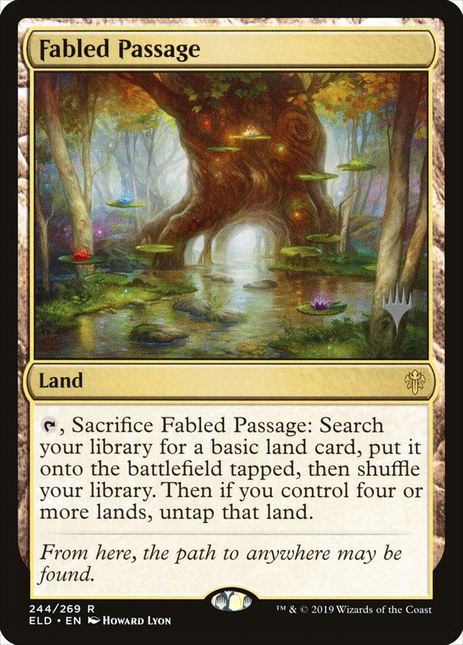 Fabled Passage (Promo Pack) [Throne of Eldraine Promos] | Chromatic Games