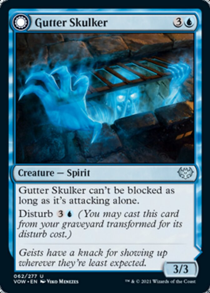 Gutter Skulker // Gutter Shortcut [Innistrad: Crimson Vow] | Chromatic Games