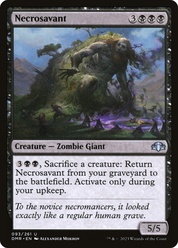 Necrosavant [Dominaria Remastered] | Chromatic Games