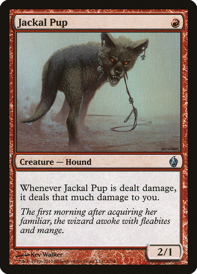 Jackal Pup [Premium Deck Series: Fire and Lightning] | Chromatic Games