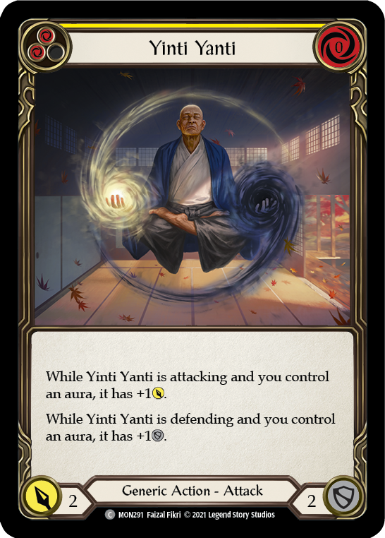 Yinti Yanti (Yellow) [MON291-RF] (Monarch)  1st Edition Rainbow Foil | Chromatic Games