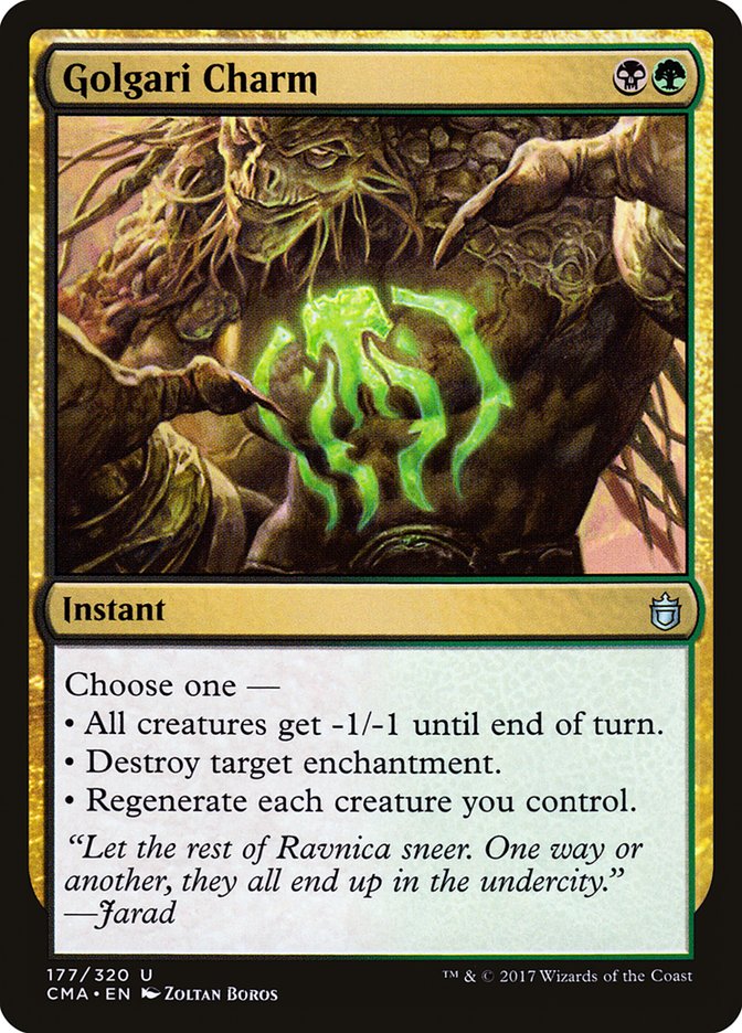 Golgari Charm [Commander Anthology] | Chromatic Games