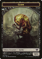 Frog Lizard // Germ Double-Sided Token [Commander 2015 Tokens] | Chromatic Games