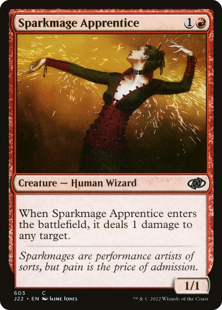 Sparkmage Apprentice [Jumpstart 2022] | Chromatic Games