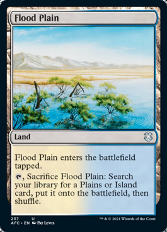 Flood Plain [Dungeons & Dragons: Adventures in the Forgotten Realms Commander] | Chromatic Games