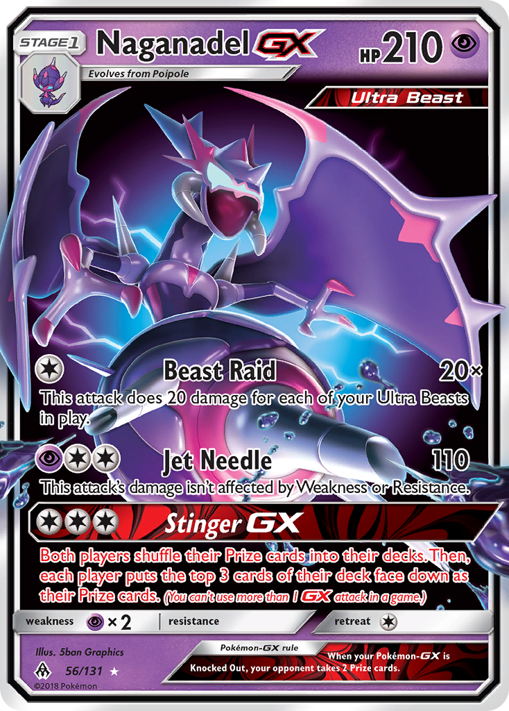 Naganadel GX [Forbidden Light] | Chromatic Games