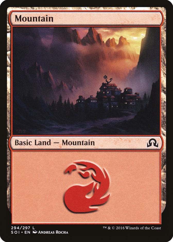 Mountain (294) [Shadows over Innistrad] | Chromatic Games